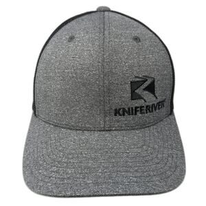 Knife River Pave The Way Fitted Trucker Hat Gray One Size Flexfit